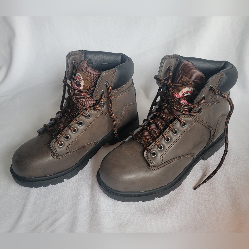 Brahma steel toed boots